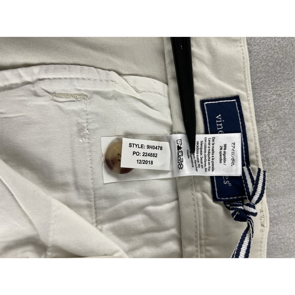 Vineyard Vines Breaker Shorts Men 44T Stone Bermuda Stretch Golf Preppy NWT - Picture 13 of 16